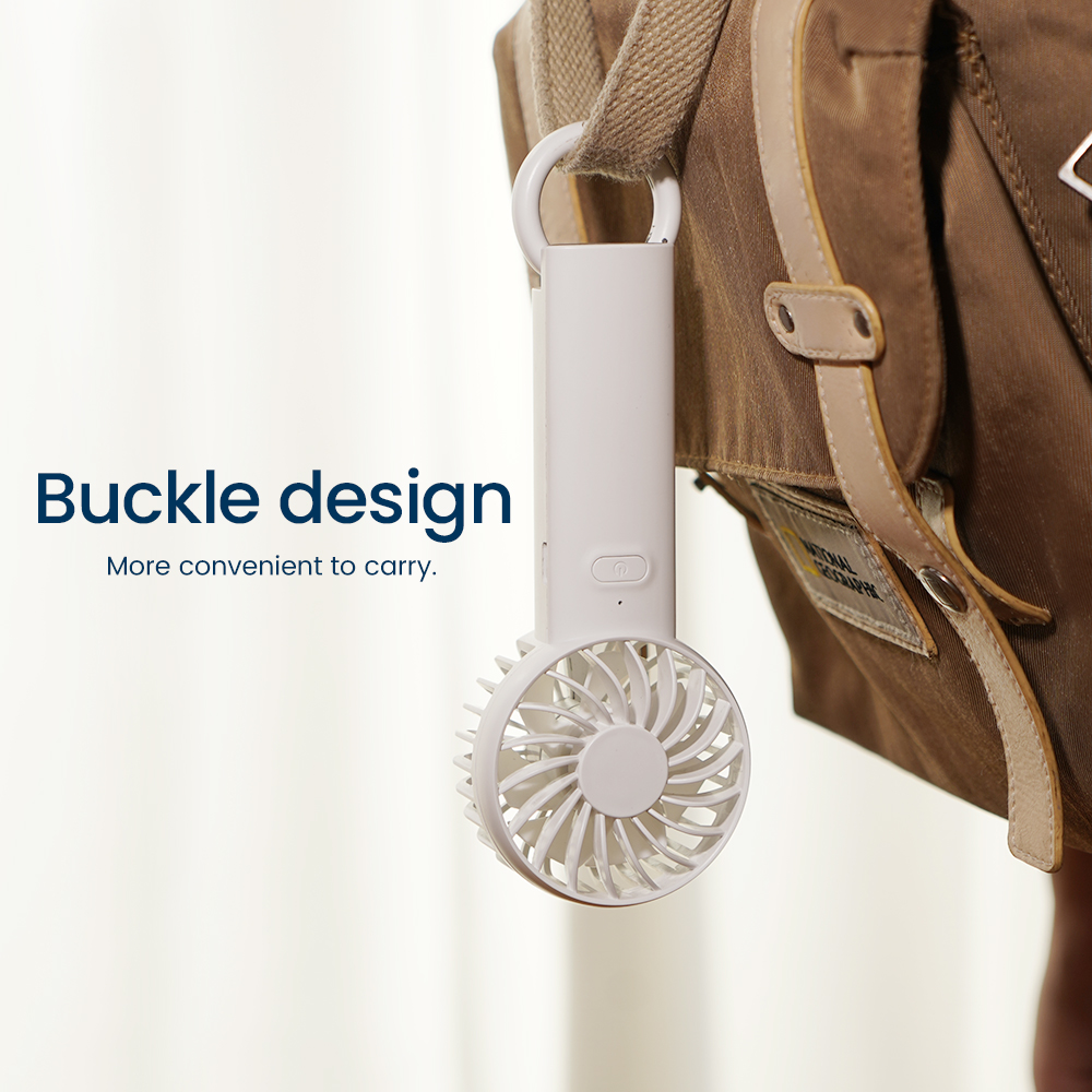 Isharh Protable Handy Fan - White photo