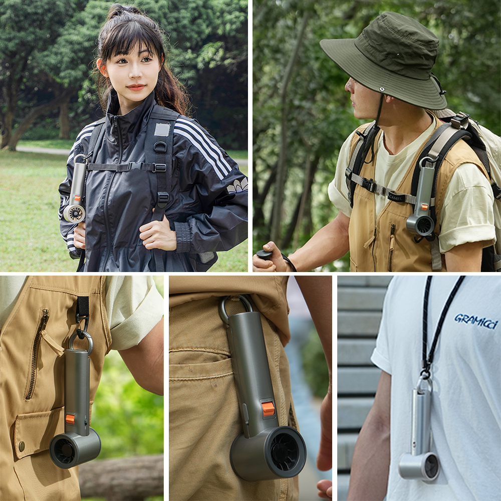 Sahara Storm Fan - Black photo