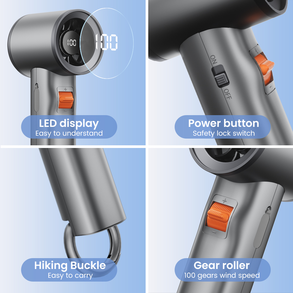 Sahara Storm Fan - Black photo