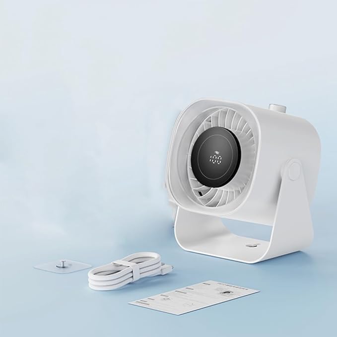 Sonora Desktop Fan - White photo