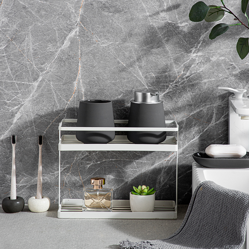Sera Ash Soap Dispenser Set  photo