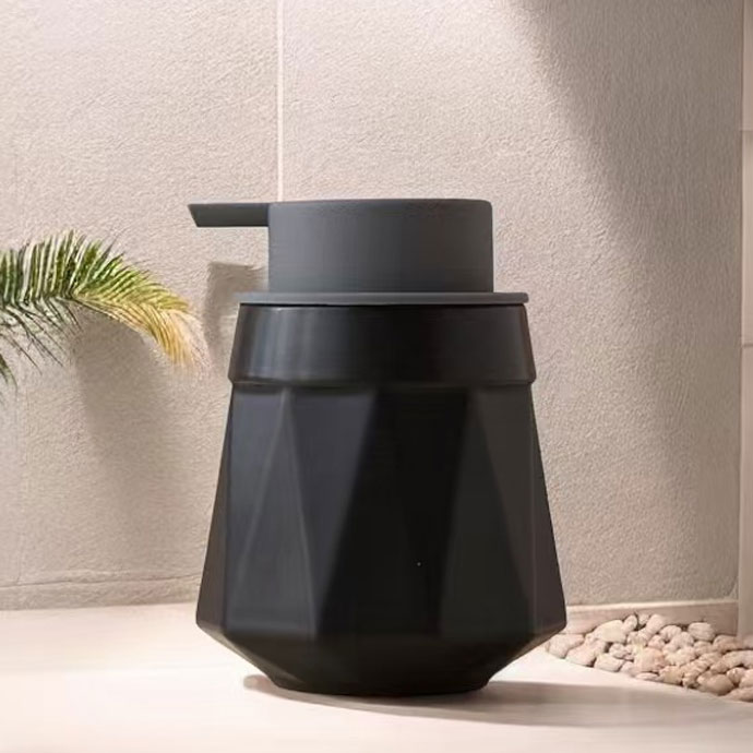 Osaka Soap Dispenser - Black photo