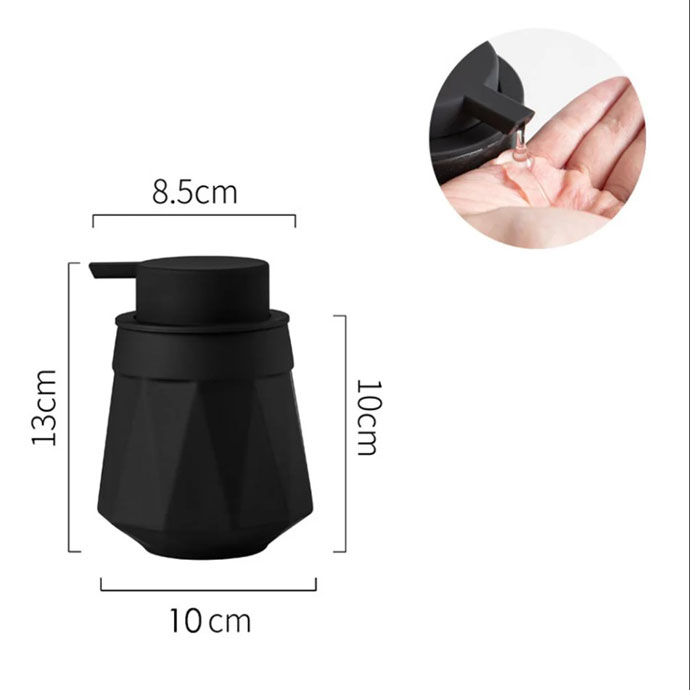 Osaka Soap Dispenser - Black photo