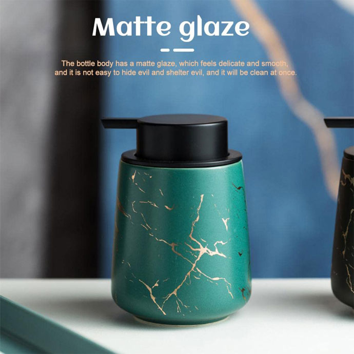 Irish Marble Gold - Green photo