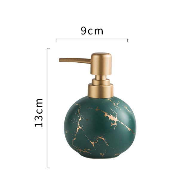 Gold Round - Green photo