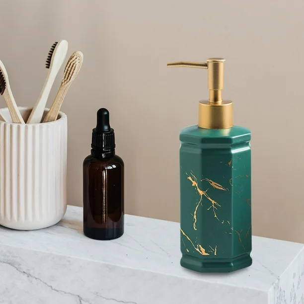 Marble Gold Long-Green photo