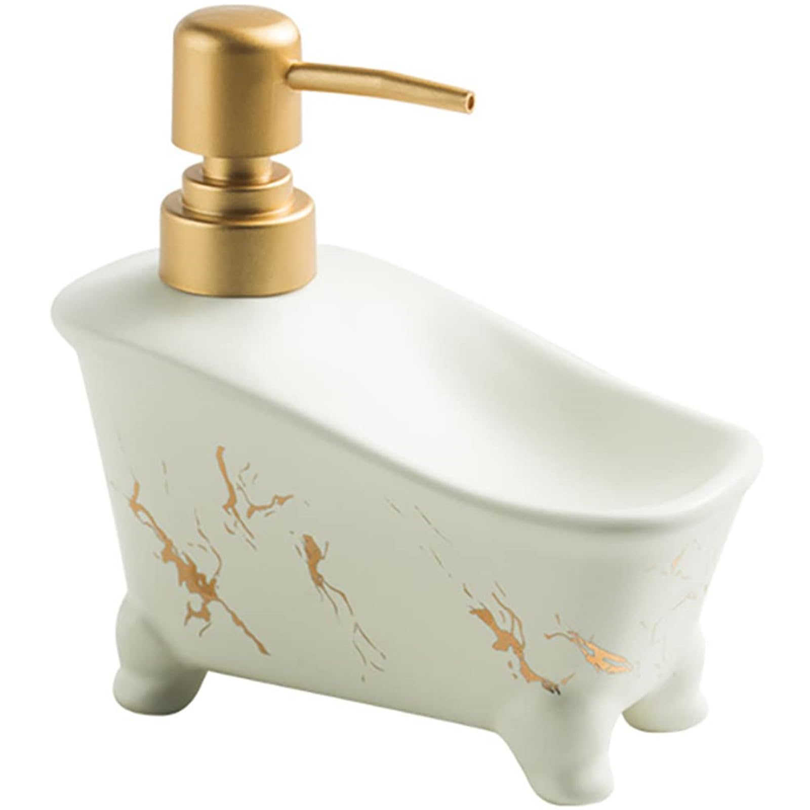 Gold Marble Decorative-White photo