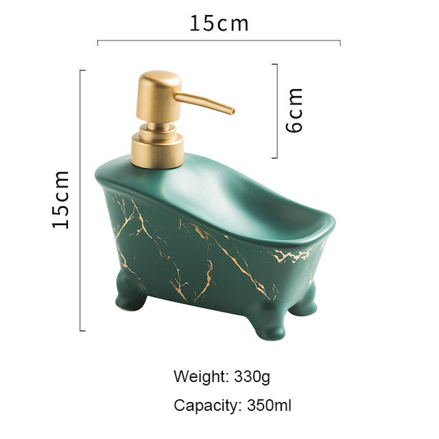 Marble Gold Decorative-Green photo