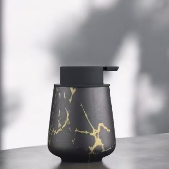 Dimond Patterned Dispenser - Black photo